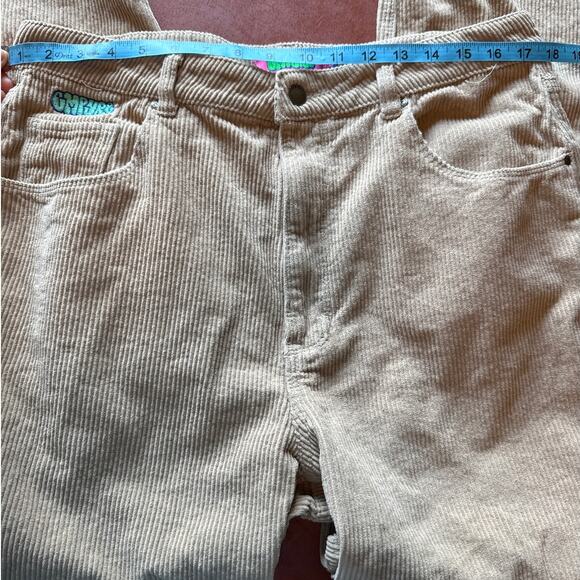 Empyre Tori 90s Khaki Corduroy Baggy Skate Pants Womens 13 - Picture 7 of 10